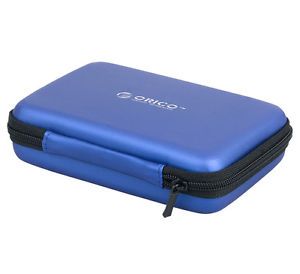 Waterproof Portable 2 5" Carry Bag Case Cover 4 External Hard Drive HDD GPS Blue