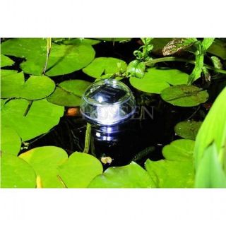 Solar Powered LED Floating Light Garden Swimming Pool Lake Ball Lamp Multi Color