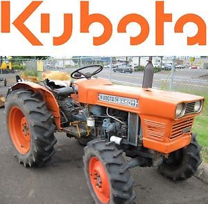 Kubota L245F L245DT Parts Manual Operators Manual 3 Manuals Tractor Lawn Mower