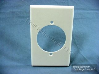 Leviton White Range Outlet Cover Dryer 2 15" Receptacle Wallplate Welder 80528 W