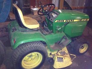 John Deere 210 Lawn Tractor with 38" Deck Parts Mower