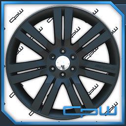Matte Black 24" inch Chevrolet Silverado Rims Suburban Tahoe Avalanche Wheels
