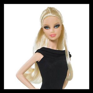 Barbie Basics Doll Little Black Dress LBD Muse Model No 1 01 Collection 001 1 0