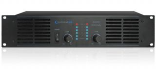 Technical Pro AX2000 2U Professional 2000 Watts Peak Power 2CH Power Amplifier