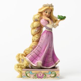 Disney Gift Enesco Figure Princess Jim Shore Tangled Rapunzel Pascal Figurine