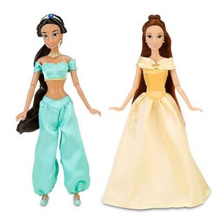 Disney Rapunzel Little Mermaid Ariel Belle Snow White Princess Doll Collection