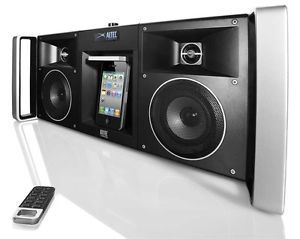 Altec Lansing Portable Boombox iPod iPhone 4 Speaker Dock Digital FM Radio New
