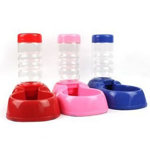 Pet Dog Cat Automatic Bottle Dish Bowl Water Drinking Dispenser Feeder Fountain
