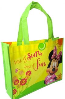Disney Minnie Mouse Reusable Travel Tote Shopping Bag Party Favor Gift Bag New