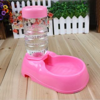 Automatic Bowl Bottle Water Drinking Pet Cat Dog Dish Dispenser Feeder Fountain