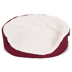 New Extra Large Dog Pet Bed Beds House Dogs Burgundy