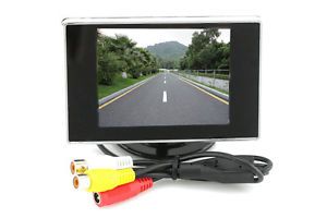 Hotsale 3 5" TFT LCD Screen DVD VCR Monitor for Rear View Car Reverse Camera