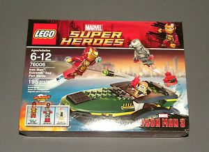 Lego Iron Man 3 Extremis Sea Port Battle Set 76006 w War Machine Aldric Killian 5702014972711