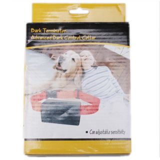 750226 New Pet Anti Bark Shock Control No Barking Tone Home Collar Dog Training