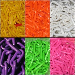 2" Plastic Chain 5 Feet Any Color 8mm Chain Bird Toy Parts Parrot Pet Supply