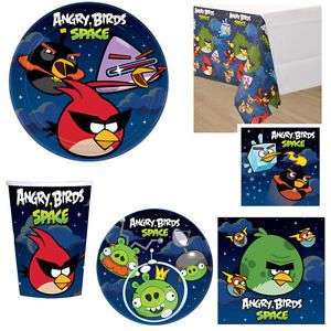 Angry Birds Space Party Supplies Set  New