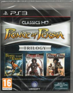 Prince of Persia Trilogy Three Games on 1 Disk HD Game PS3 New SEALED
