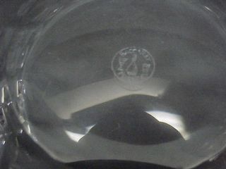 Baccarat Clear Polished Cut Crystal Glass "Austerlitz" Finger Bowls 4 75"
