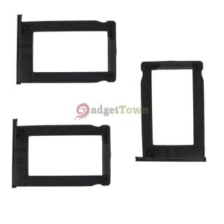 3 × Brand New Sim Card Tray Holder for Apple iPhone 3G 3GS Black