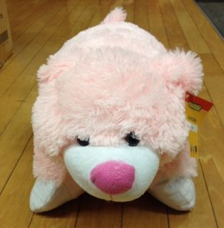 New Paradise Pet Pillows Soft Plush Animal Pillows Pink Bear Gift 18" Large