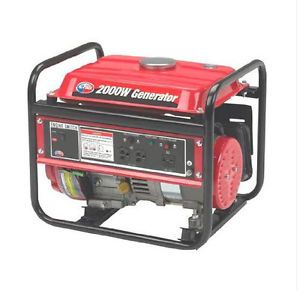 3 HP 2000 Watts Gas Portable Generator RV Home Tools Camping Electric Powered