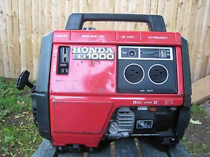 Honda EX1000 AC DC Portable Gas Powered Generator 1000W 120V 12V Lightweight