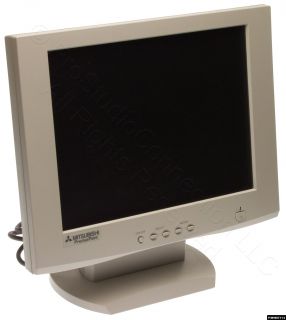 Microtouch 15" LCD Touchscreen Monitor Mitsubishi LXA550W Serial DB9 VGA HD15