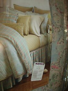 Ralph Lauren Chaps Home Full Size Comforter Set Montego Bay Blue Paisley Double