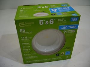 Commercial Electric T85 5 6" White Trim LED Recessed Light 4629
