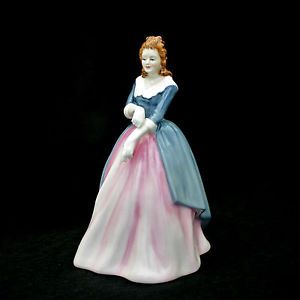 Royal Doulton Lady Figurine Maxine Figure Doll HN3199 Retired Made in England