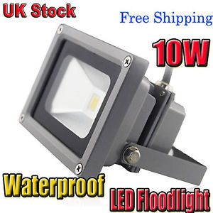 10W LED Floodlight Outdoor Waterproof Garden Wall Wash Lamp Security Light IP65