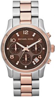 Michael Kors MK5495 Two Tone Chrono 36 mm Watch Brand New Fast Shipping