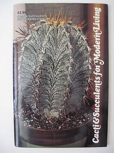 1976 cacti Succulents for Modern Living Indoor Outdoor Plants Care Seeds Pots