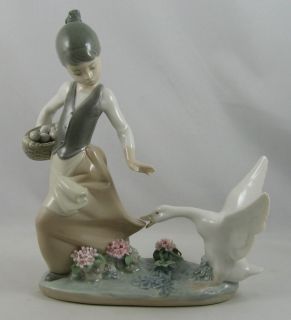 Lladro Figurine 1288 "Aggressive Duck" Retired 1995