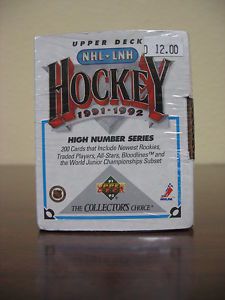 SEALED 1991 92 Upper Deck Hockey NHL High Number Series Complete Set 200 Cards