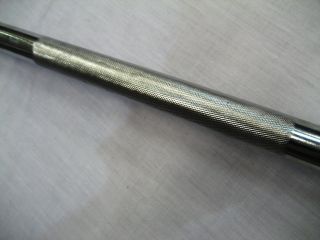 180cm 6 Foot Long Weight Barbell Bar with 2 Collars
