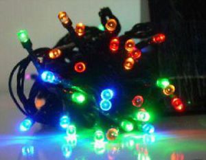 Christmas Solar Powered 30 LEDs String Lights Color