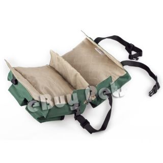 Multi Functional Pet Saddle Backpack Carrier Bag for Dog Puppy Pet Large 14”