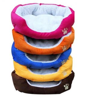 Warm Dog Nest Soft Cat House Cozy Puppy Mat Kitten Bed Plush Pad Fleece Mattress