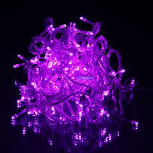 New Purple Color 10M 100 LED String Fairy Light for Christmas Tree Wedding Party