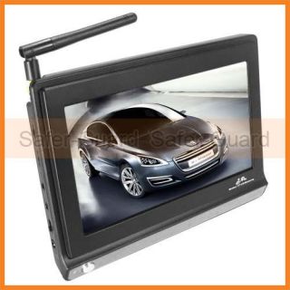 2 4GHz 7 inch Wireless TFT LCD Monitor CCTV Receiver