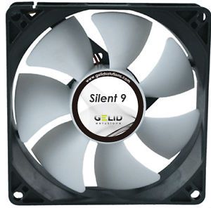 Gelid Solutions Silent 9 92mm Computer Case 4 Pin PWM Cooling Fan FN PX09 20
