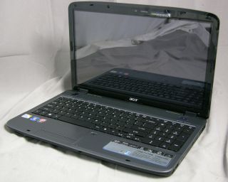 Acer Aspire 5738PG 6306 Core 2 Duo 2 2GHz 4GB 320GB Win 7 Touchscreen Laptop