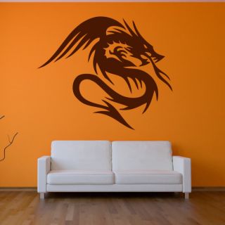 Dragon with Wings Decor Wall Art Sticker Wall Decal Transfers
