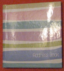 Jackie Savage McFee Pattern Play Carolina Pad Paper Pastel Address Book Stripe