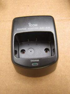 Icom Ad 54 Boat VHF Radio Battery Charger Adapter Base for Use with M10