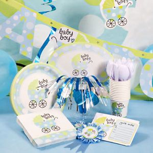 Boy Baby Carriage Baby Shower Decorations