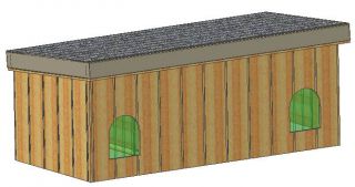 Ware A Frame 'Hot Dog' Dog House Insulation Kit