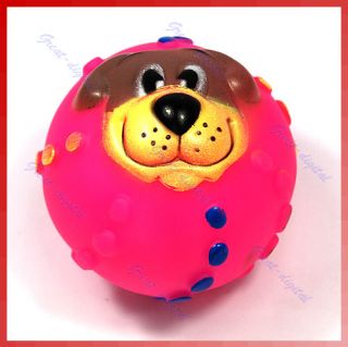 Pet Dog Play Chew Funny Squeaky Squeak Toy Small Ball