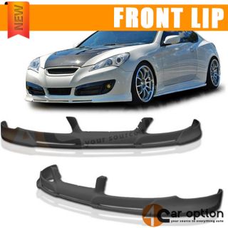 Fit for 10 11 12 Hyundai Genesis Coupe PD Front Bumper Lip Spoiler Poly Urethane